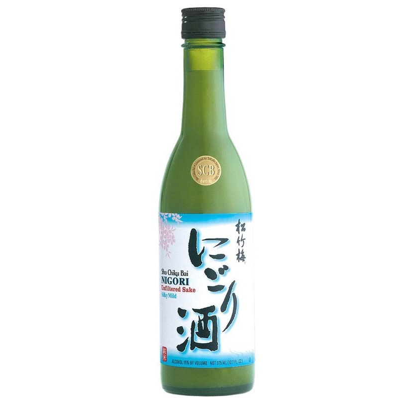 Sho Chiku Bai Junmai Nigori Sake 375ml