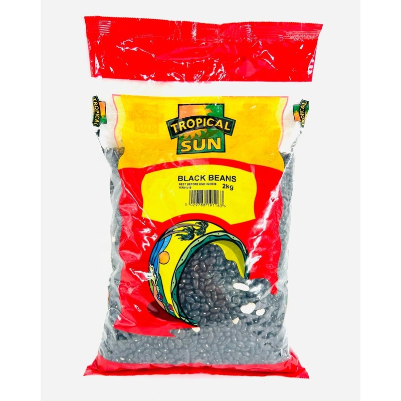 Tropical Sun Black Beans - 2kg