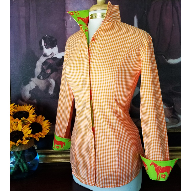 BELLE FLEUR SHIRT IN CARROT