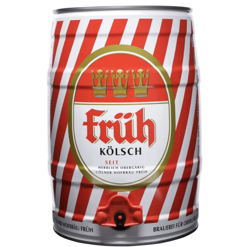 Fruh Kolsch 5L Mini Keg (IN STORE PICK UP ONLY)
