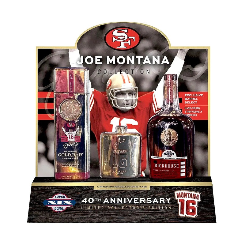 Gold Bar Joe Montana 40th Anniversary Championship Box Set