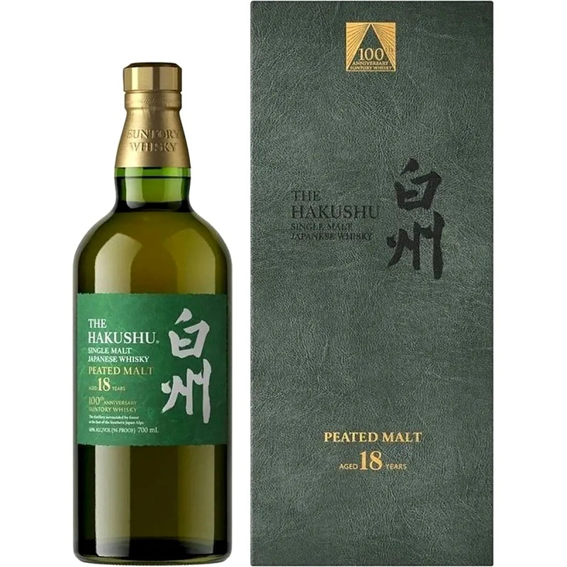 Suntory Hakushu 18 Year Peated Malt Japanese Whisky