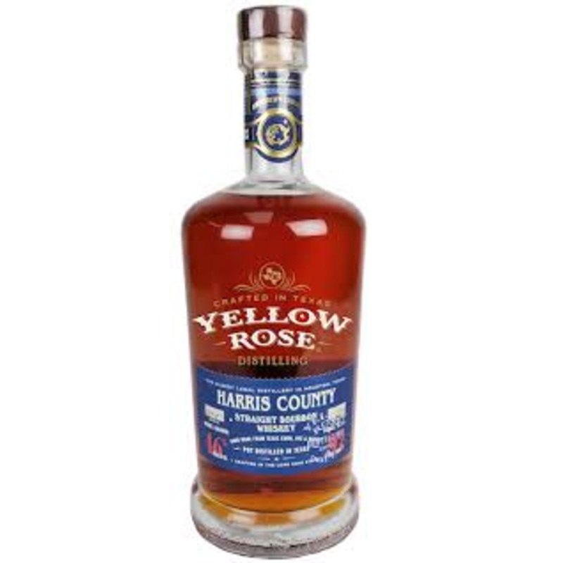 Yellow Rose Harris County Straight Bourbon Whiskey 750ml