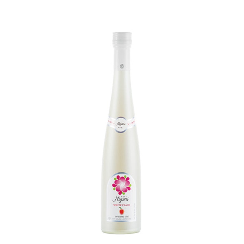 Yuki White Peach Nigori Sake 375ml
