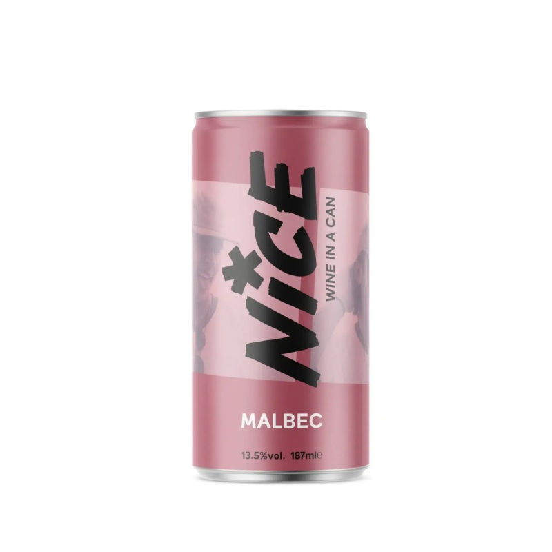 NICE Malbec can 18.7cl case of 12