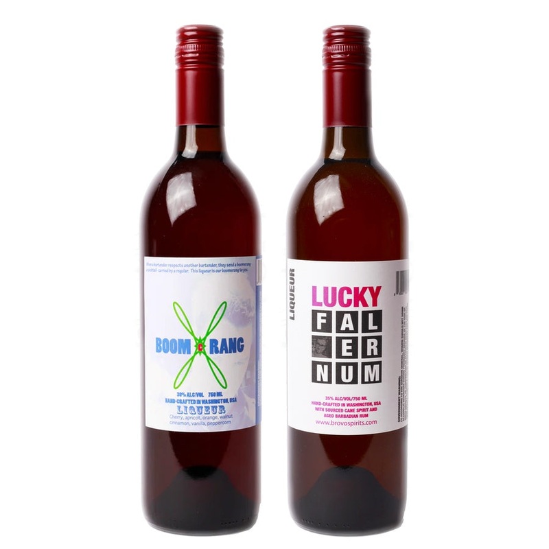 Brovo Liqueur Boomerang & Brovo Liqueur Lucky Falernum Bundle