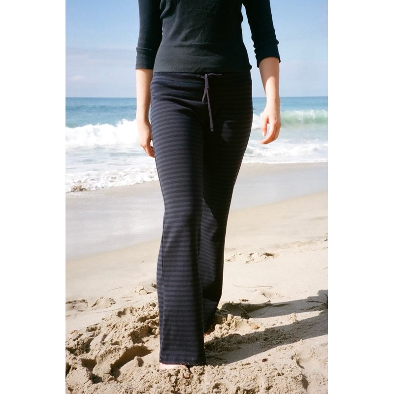 Hilary Stripes Pants Faded Navy Stripes