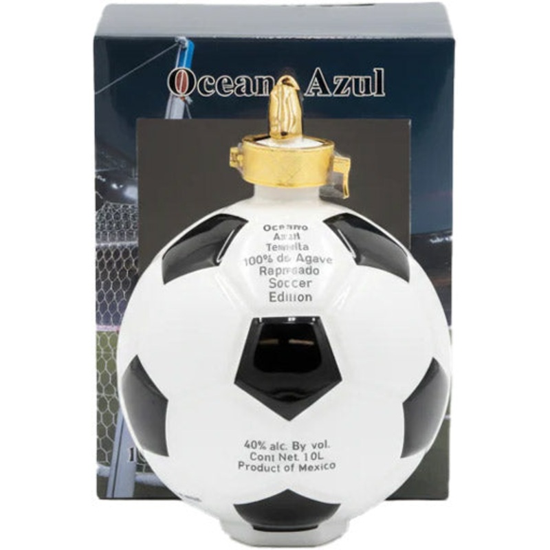 Oceano Azul Soccer Edition Reposado Tequila 1L