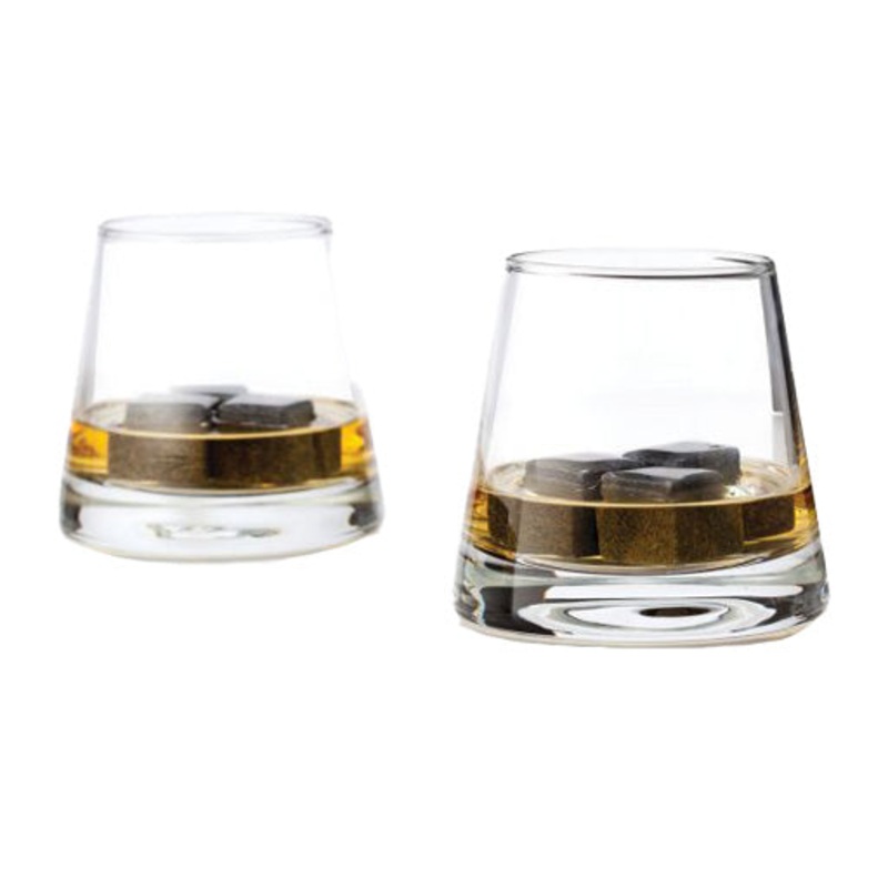 Viski Tumbler & Stone Set