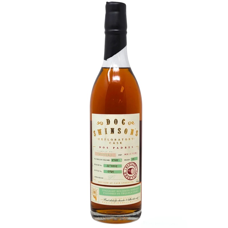 Doc Swinsons Dos Padres Bourbon Whiskey Anejo Cask Finish