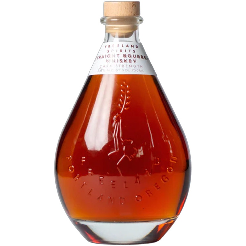 Freeland Spirits Cask Strength Bourbon Whiskey Finished in Argyle Pinot Noir Barrels