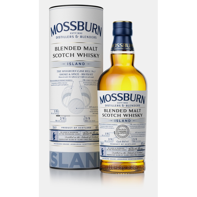 Mossburn Island Blended Malt Whisky 750ml
