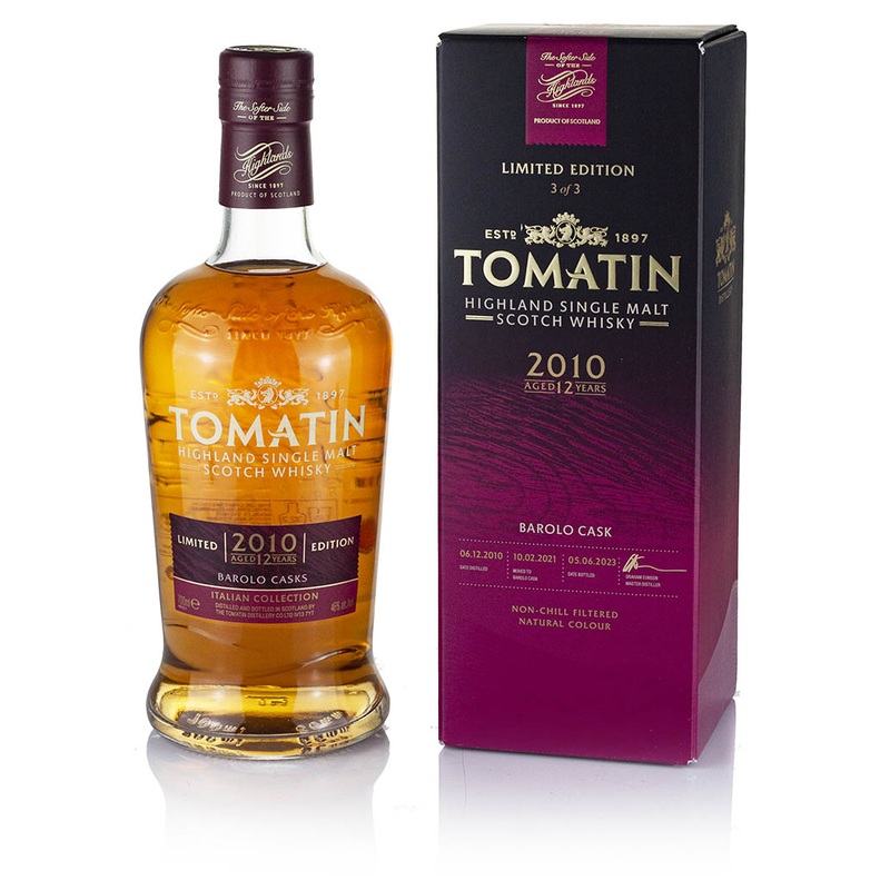 Tomatin 12 Year Old 2010 Barolo Cask Italian Collection