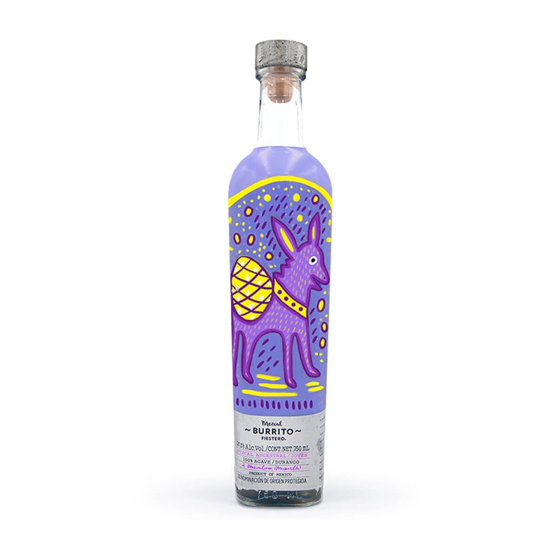 Burrito Fiestero Mezcal Ancestral Joven Tepemete