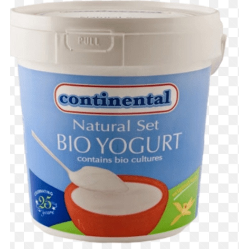 Continental Natural Set Bio Yougurt - 1kg