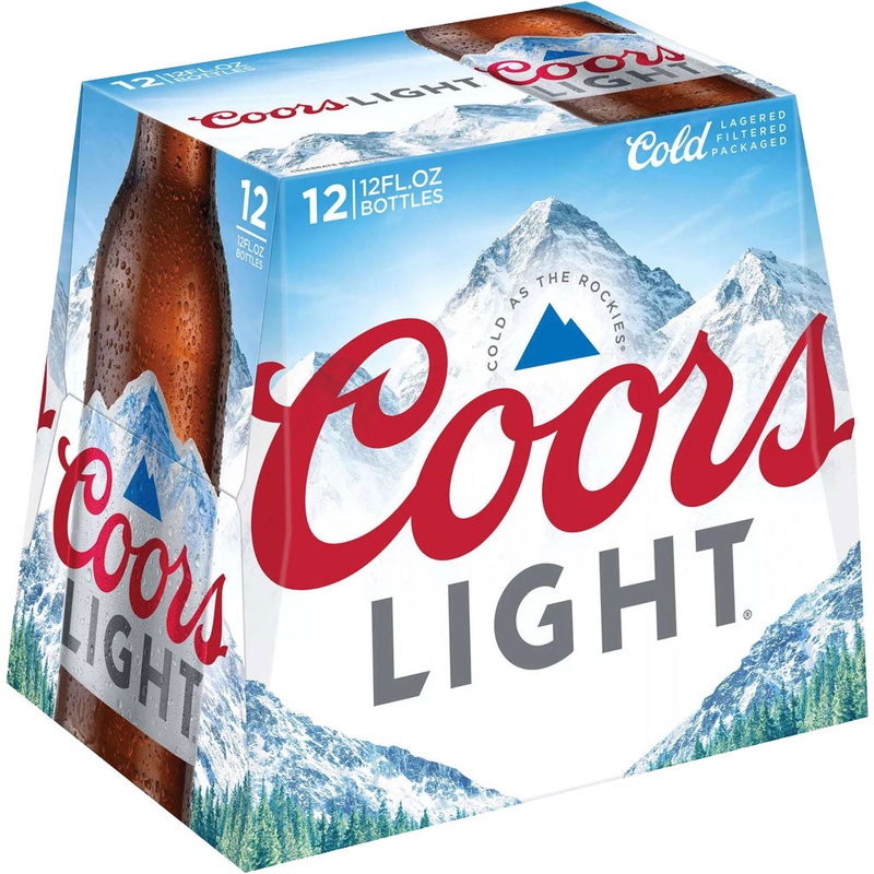 Coors Light 12pk Btls