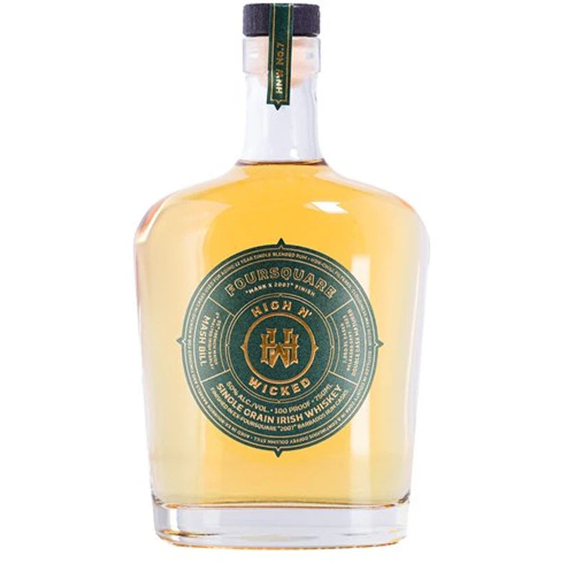 High N' Wicked Foursquare Single Grain Irish Whiskey No. 7