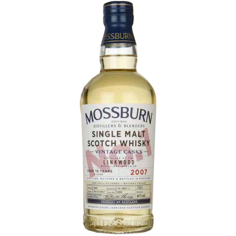 Mossburn No.1 Linkwood Whisky 10 Year Old 750ml