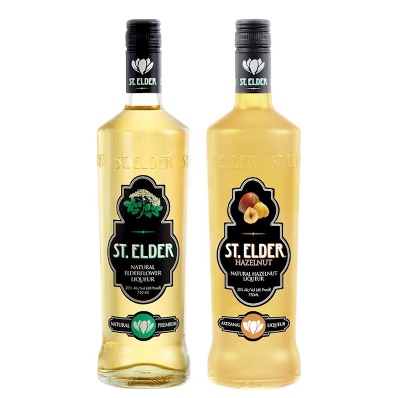 Saint Elder Liqueur Elderflower & Saint Elder Liqueur Hazelnut Bundle