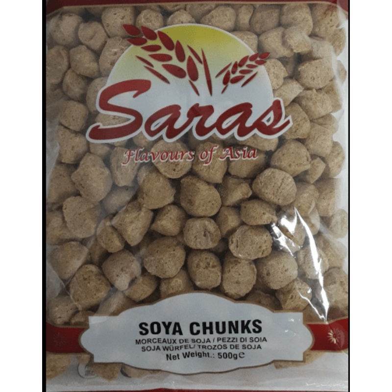 Saras Soya Chunks - 500g