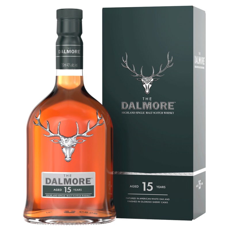 The Dalmore 15 Year Single Malt Scotch Whisky 750ml
