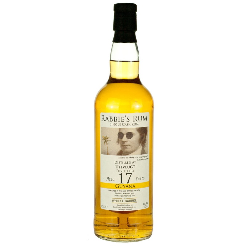 Uitvlugt Guyana 17 Year Old 1999 Rabbie's Rum