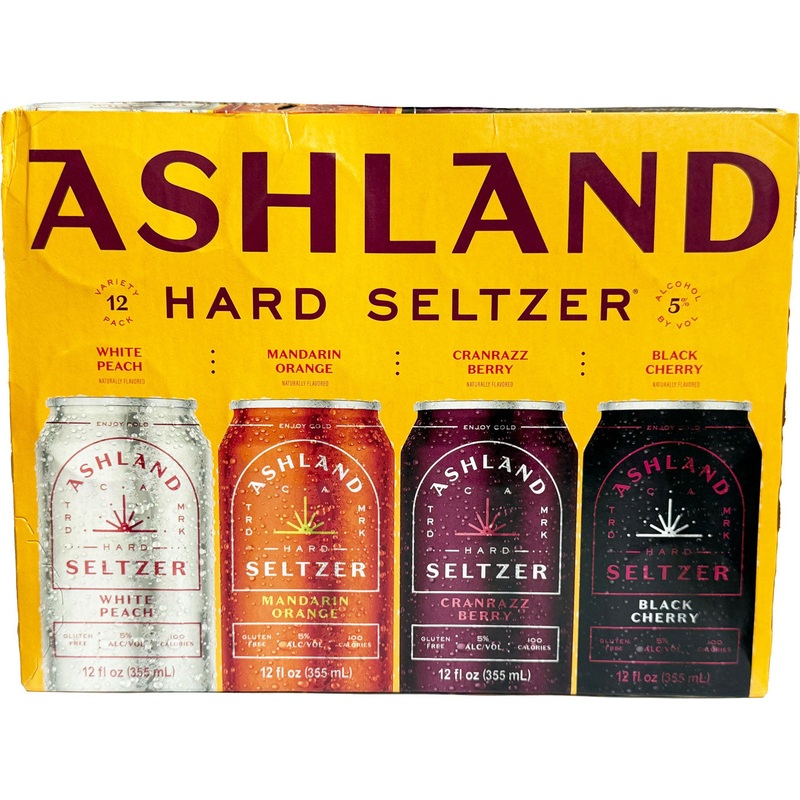 Ashland Hard Seltzer Orange Variety 12pk Cans