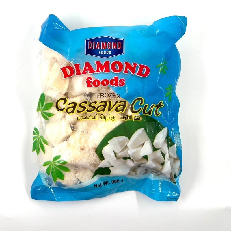 Diamond Frozen Cassava Cut - 908g