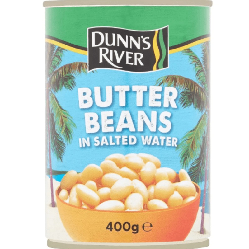Dunn's River Butter Beans In Salted Water - 400g