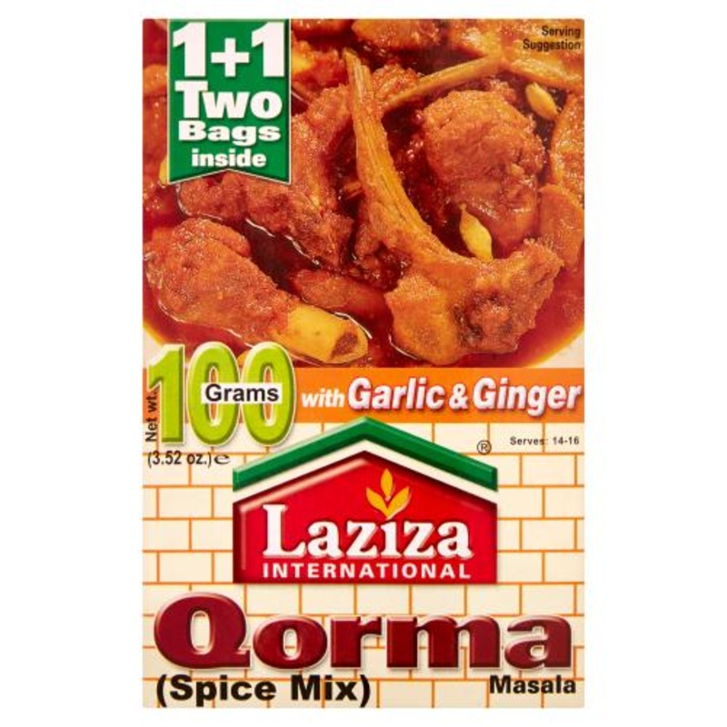 Laziza Qorma Masala Spice Mix - 100g