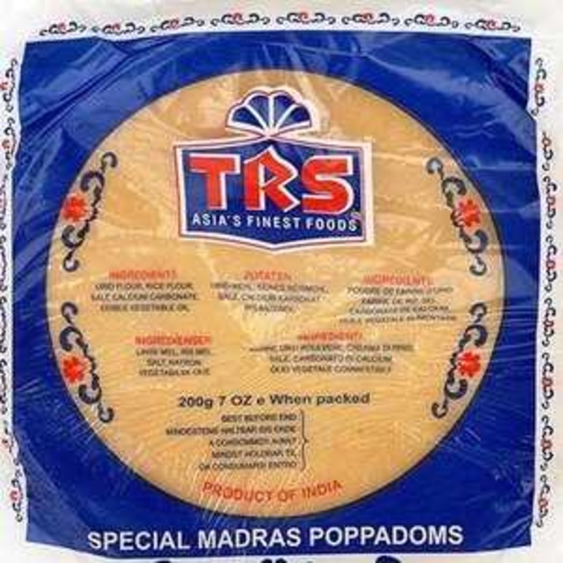 TRS POPPADOMS - 200G