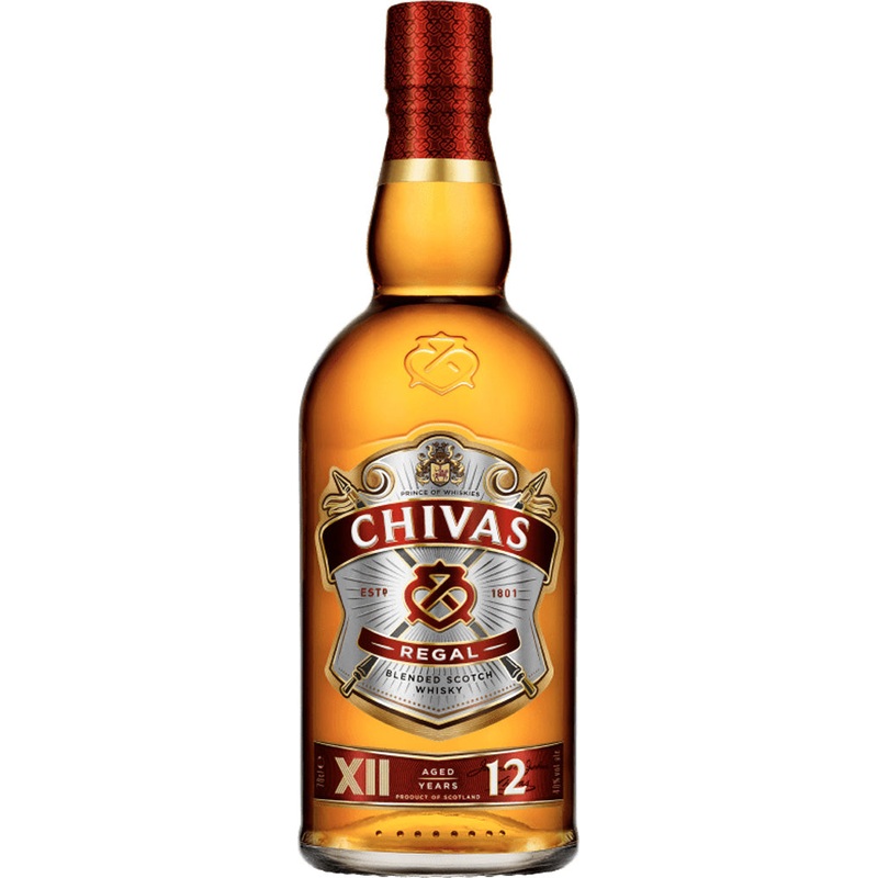 Chivas Regal 12 Year Old Blended Scotch Whisky 750ml