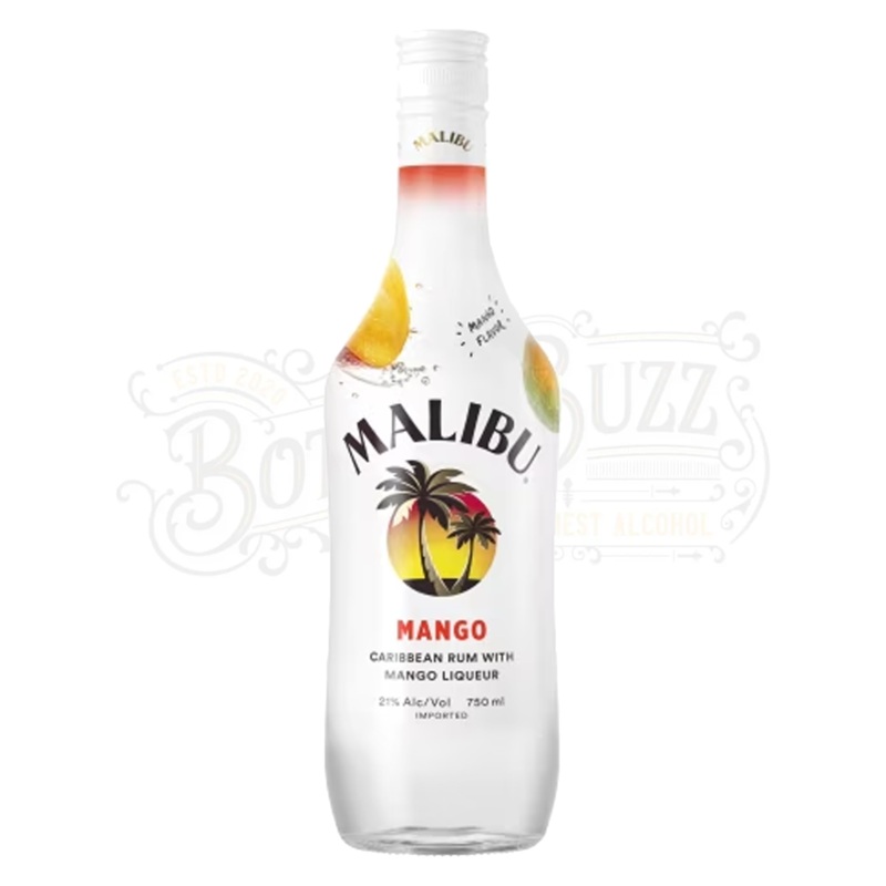 Malibu Mango Flavored Rum 1L