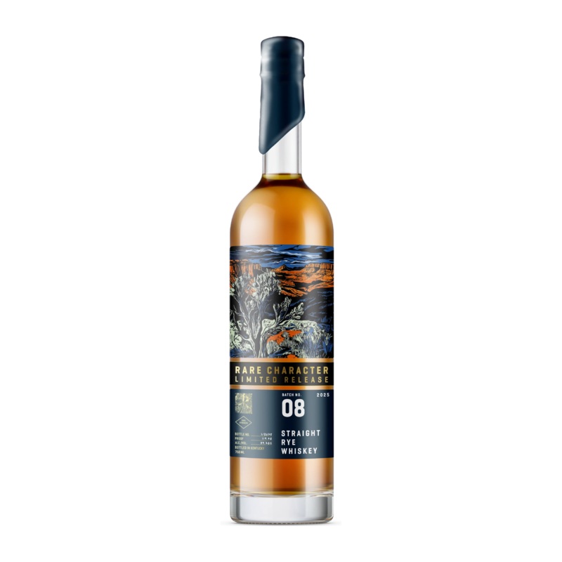 Rare Character Limited Release Straight Rye Cask Strength Batch 08 2025 750 ML
