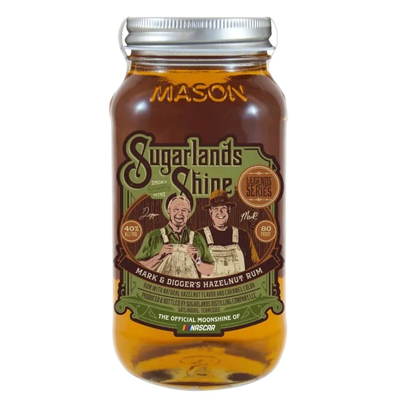 Sugarlands Shine Mark & Diggers Hazelnut Rum
