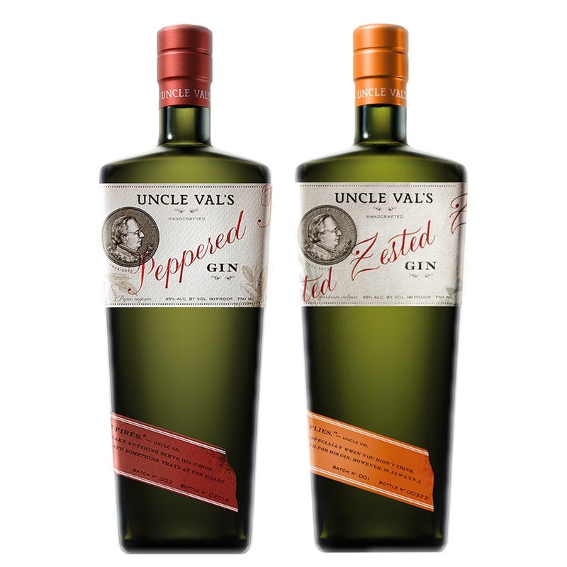 Uncle Vals Gin Peppered & Uncle Vals Gin Zested Bundle