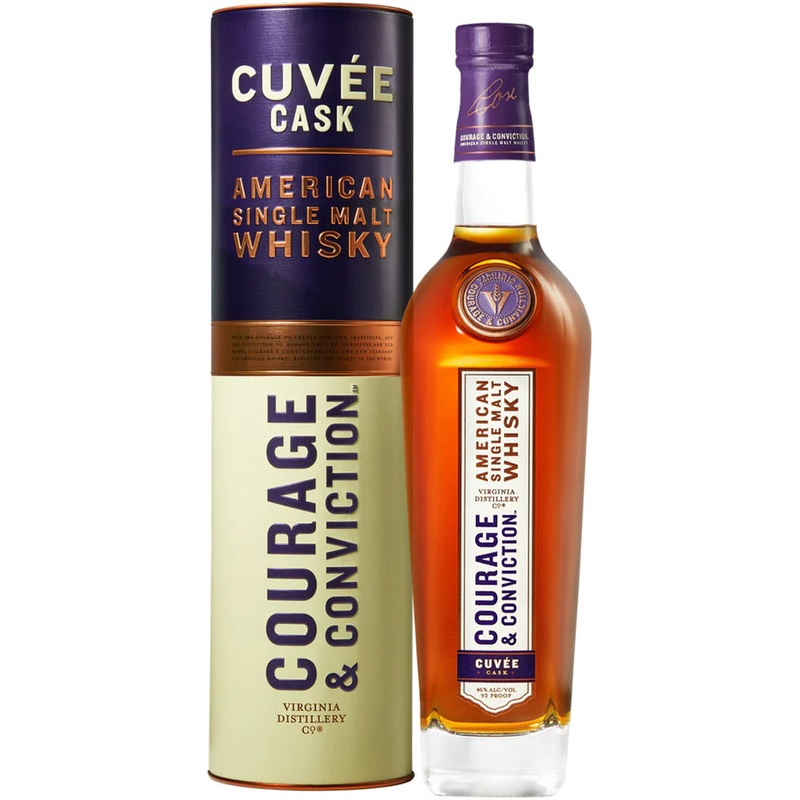 Virginia Distillery Co Courage & Conviction Cuvee Cask American Single Malt Whisky 750ml