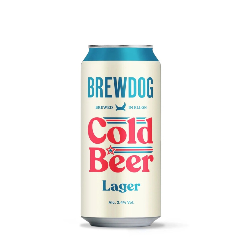 BrewDog Cold Beer Lager Can 440ml