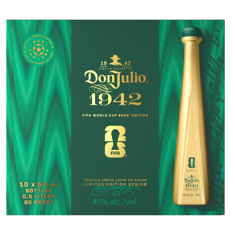 Don Julio 1942 FIFA World Cup 2026 50ml 10pk