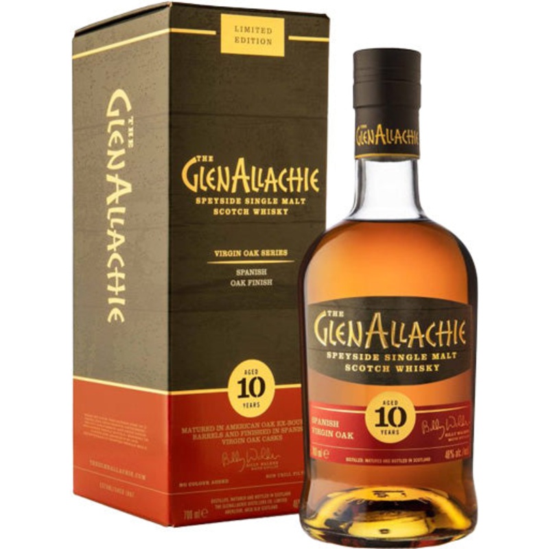 Glenallachie 10 Year Old Spanish Oak Finish Single Malt Whisky 700ml