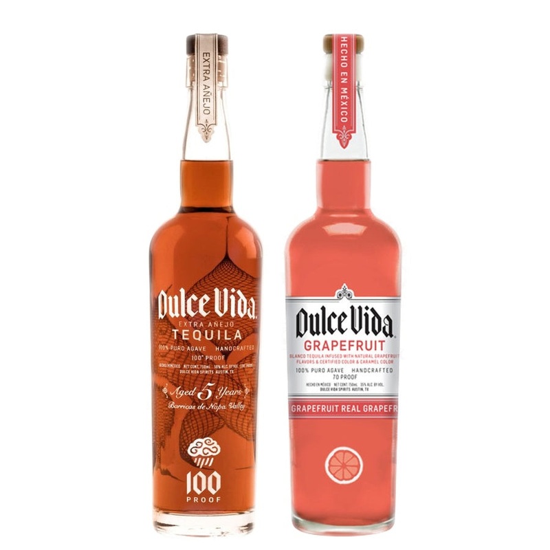 Dulce Vida 5 Year Old Extra Anejo Tequila & Dulce Vida Grapefruit Tequila Bundle