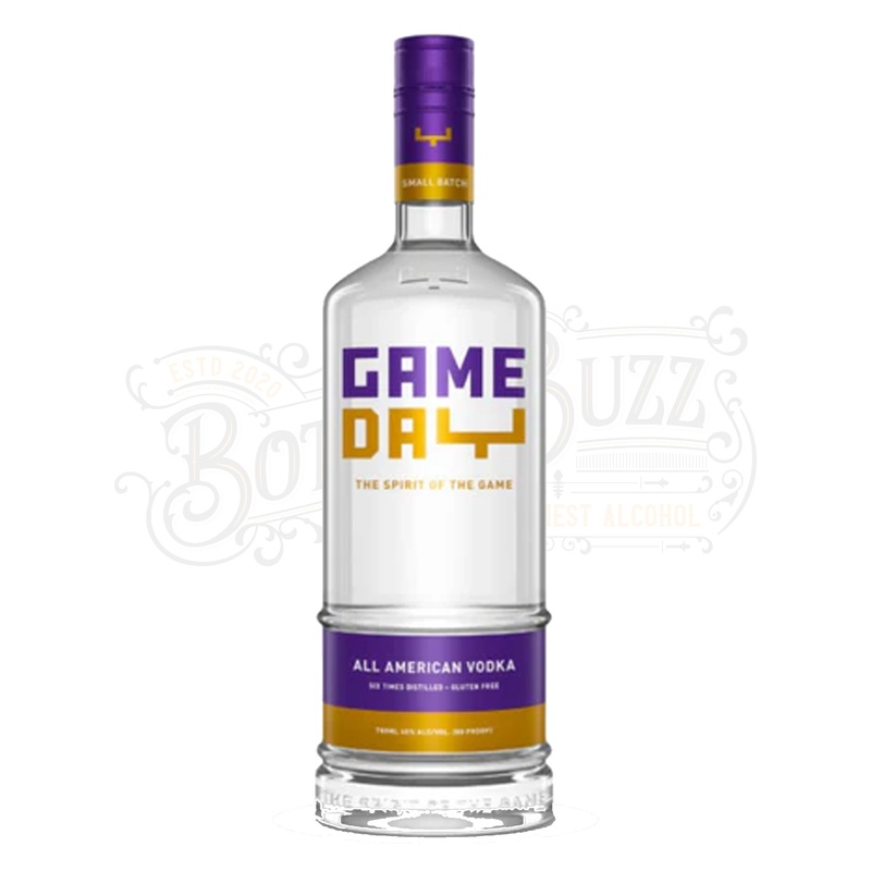 Gameday Vodka Purple & Gold