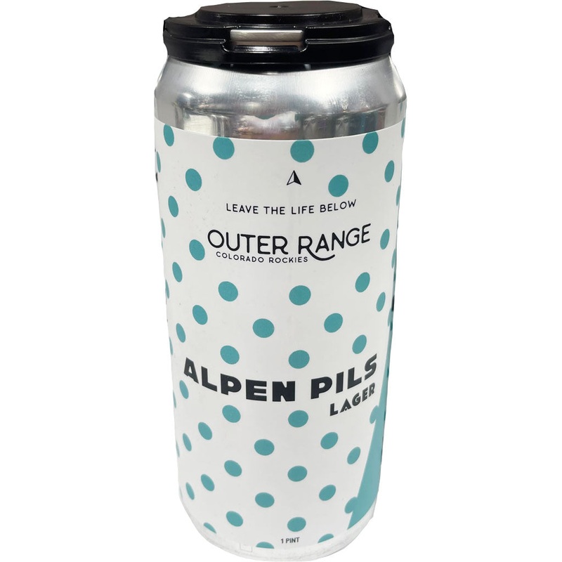 Outer Range Alpen Pilsner 16oz Can