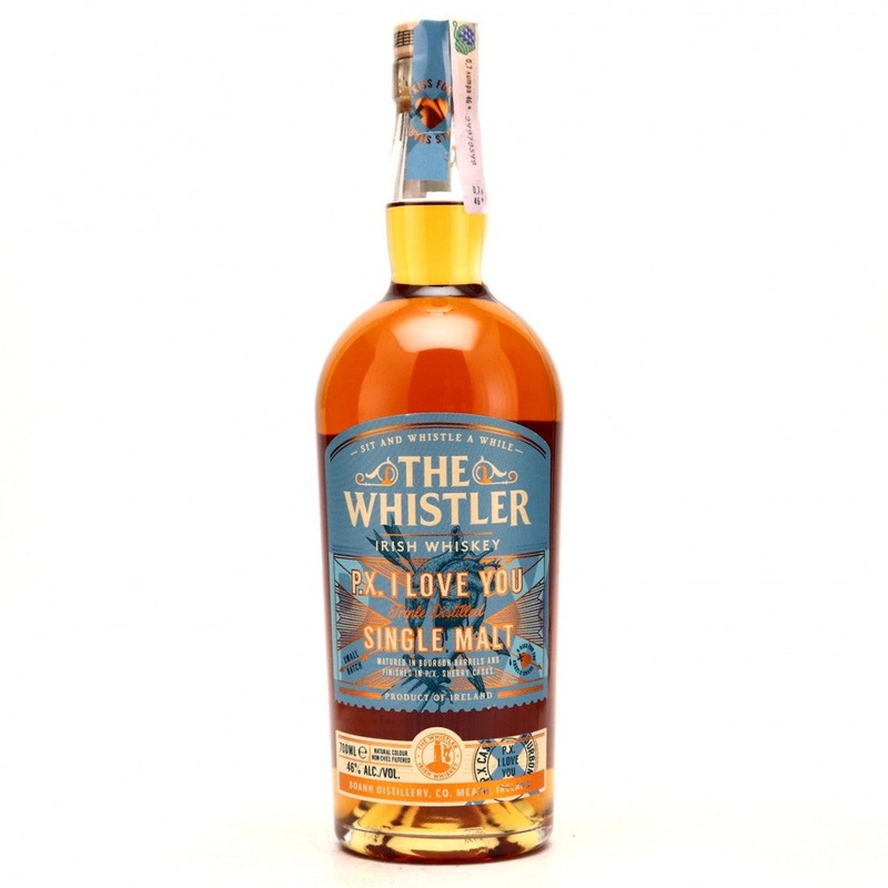 The Whistler PX I Love You Single Malt Irish Whiskey