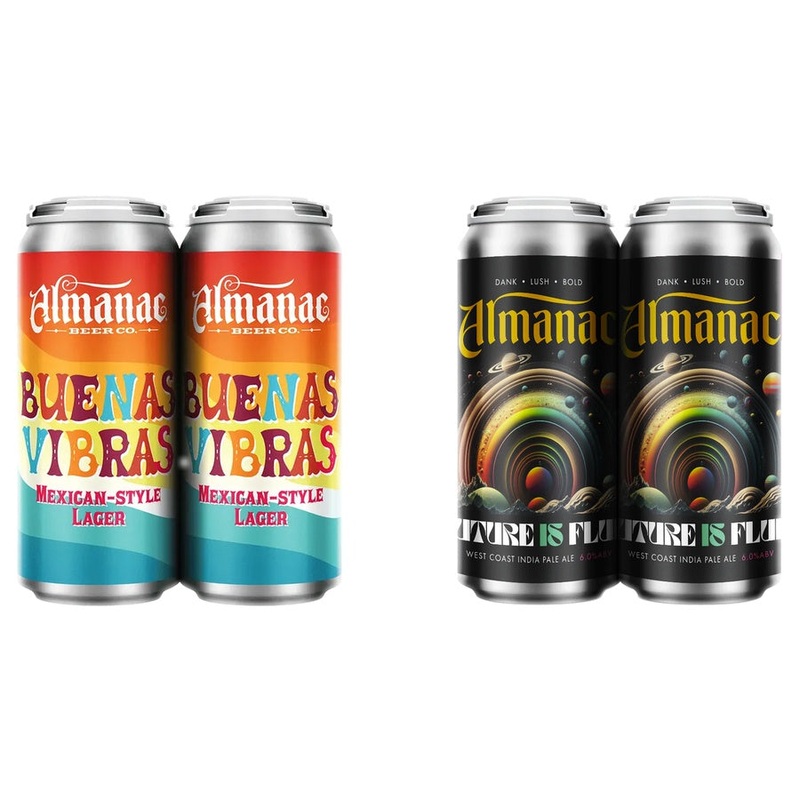 Almanac Beunas Vibras Lg Can 24 Pack & Almanac Future Is Fluid Can 24 Pack Bundle