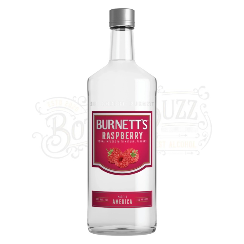 Burnett's Raspberry Flavored Vodka 1.75L