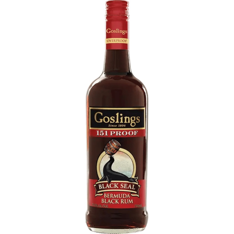 Goslings Black Seal Rum 151 Proof