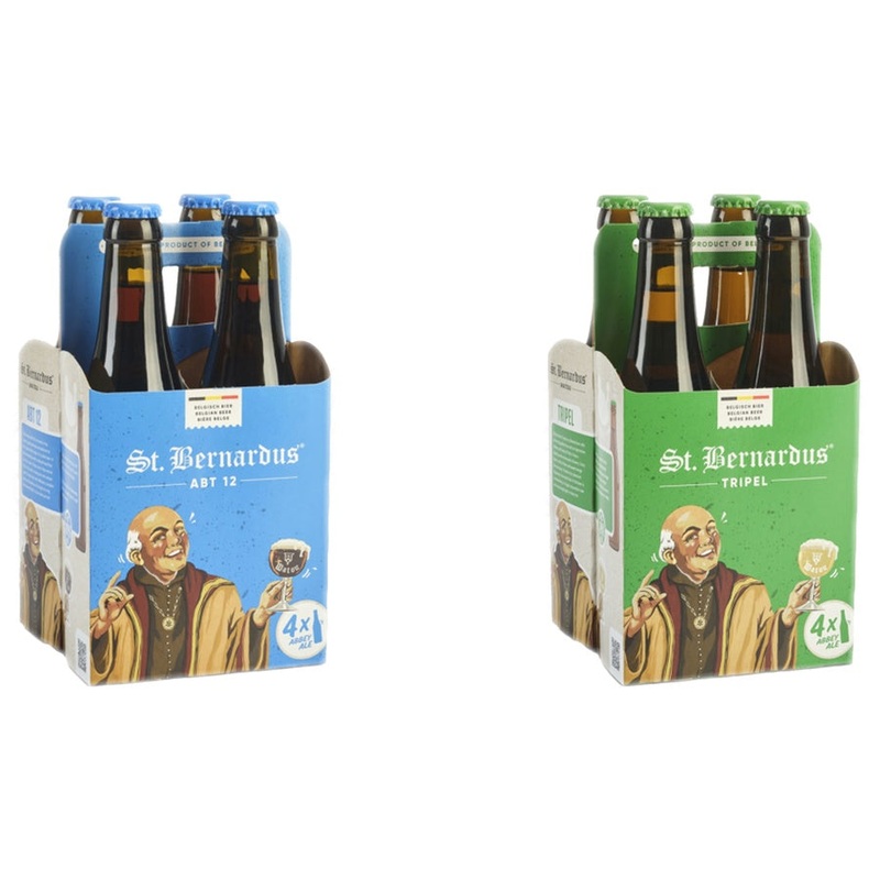 Saint Bernardus Abt 12 24 Pack & Saint Bernardus Tripel 24 Pack Bundle