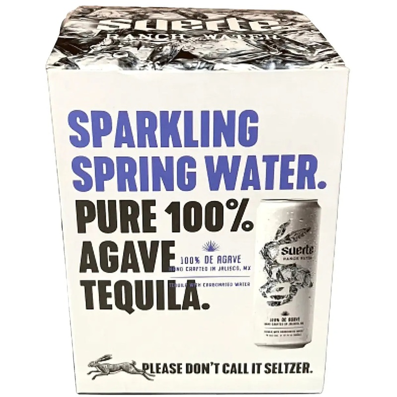 Suerte Ranch Water Tequila 4-Pack
