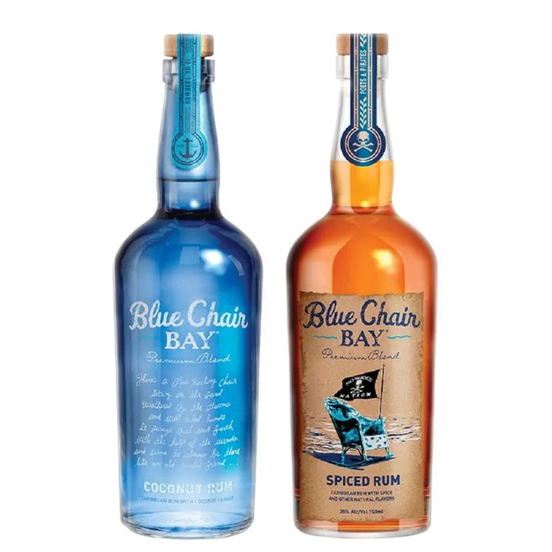 Blue Chair Bay Coconut Rum & Blue Chair Bay Spiced Rum Bundle